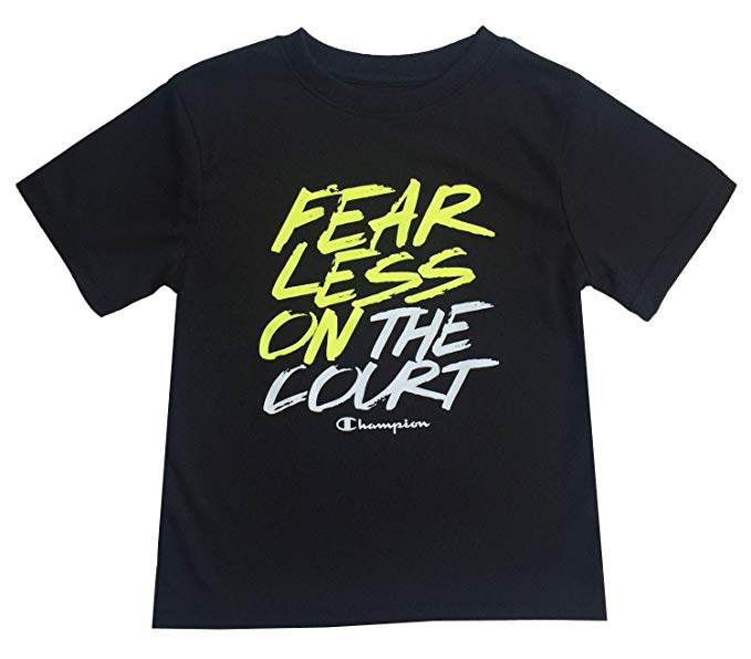Champion Authentic Athleticwear Boys' Short Sleeve Active Tee - oddros.shop